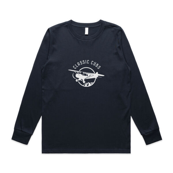 Women's Longsleeve Tee - Classic Cubs Graphic Thumbnail